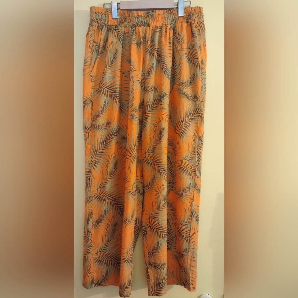 C&C California Linen Blend Pants